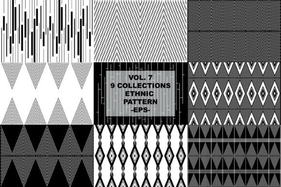 9 Ethnic Vertical Pattern Bundle: A Fusion of Tradition and Modern Design