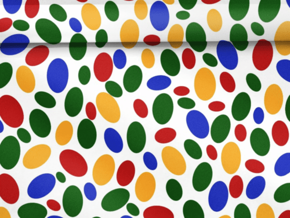 Colorful Deco Egg Shape Pattern: A Vibrant Addition to Your Creative Projects