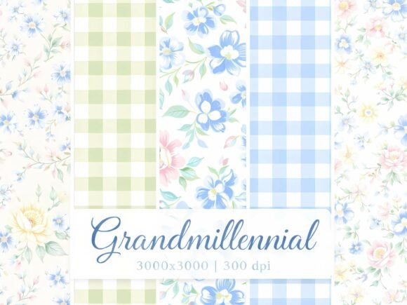 The Grandmillennial Pattern: A Timeless Trend for Modern Creatives