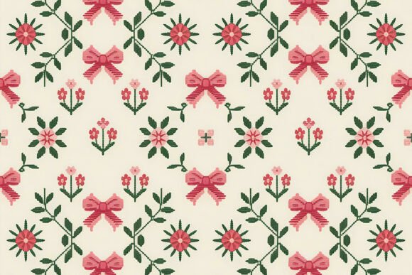 Traditional Folk Art Seamless Pattern