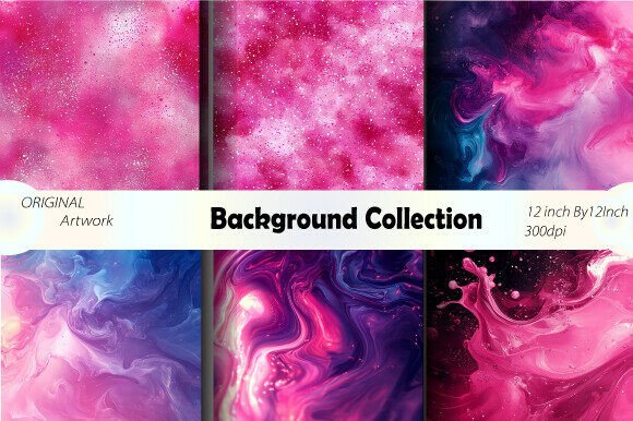 Watercolor Pink Glitter Digital Paper: A Vibrant Addition to Your Creative Projects